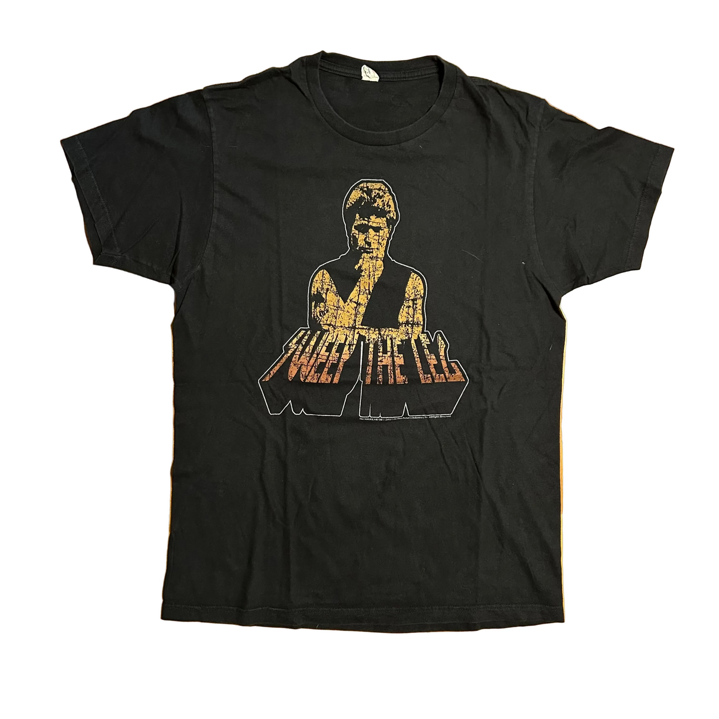 2013 Columbia Pictures Sweep The Leg Karate Kid Merch Black Tshirt - Medium - 20" x 28"