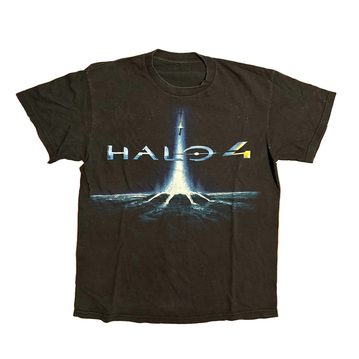 Halo 4 Black Video Game Tshirt - Medium - 20" x 25.5"