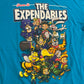 Anvil The Expendables Kellogg's Weed Blue Parody Tshirt - Medium - 21" x 26.5"