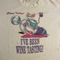 90's Napa Valley Grapes I've Been Wine Tasting Mouse White Tshirt - Large - 22" x 28"