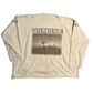 Kanye West Vultures Volume 1 Merch Cream Tan Longsleeve Shirt - XLarge - 29" x 28"