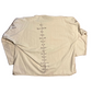 Kanye West Vultures Volume 1 Merch Cream Tan Longsleeve Shirt - XLarge - 29" x 28"