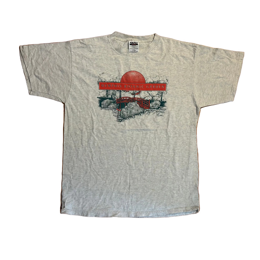 Tultex Memphis Botanic Garden Grey Tshirt - Large - 22" x 29.5"