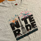 2000 FOTL Nite Ride Grey Tshirt - XLarge - 25" x 30"