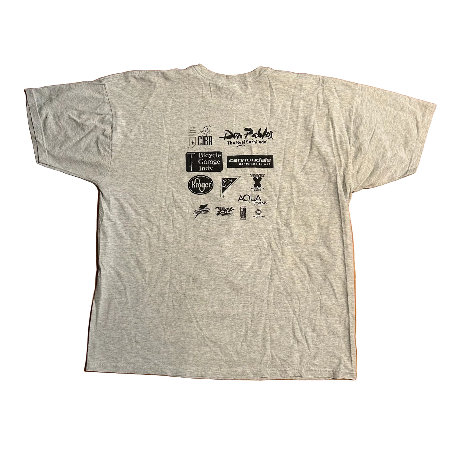 2000 FOTL Nite Ride Grey Tshirt - XLarge - 25" x 30"