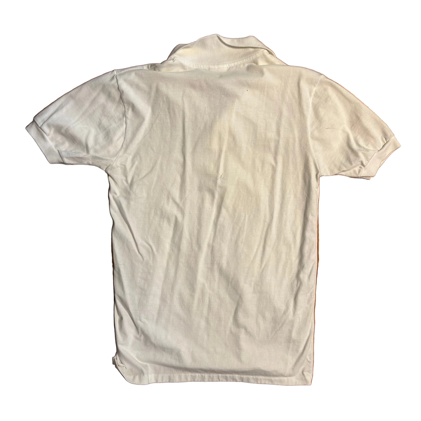 SAI White Family Polo Collared Shirt - Small - 19" x 29"
