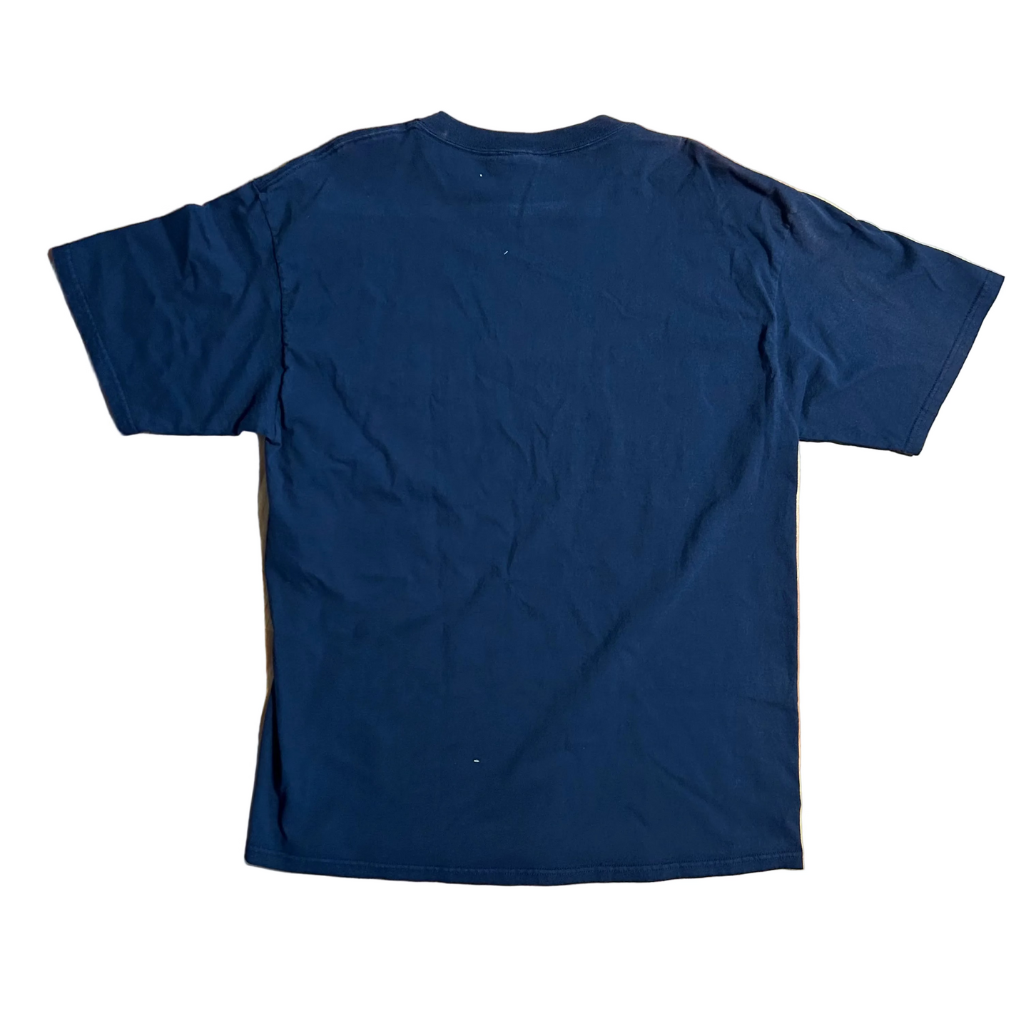 90’s Jansport Thunderbird Navy Blue Tshirt - Large - 23.5" x 32"