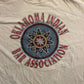 90's Hanes Beefy T Oklahoma Indian Bar Association White Tshirt - Large - 22.5" x 29"