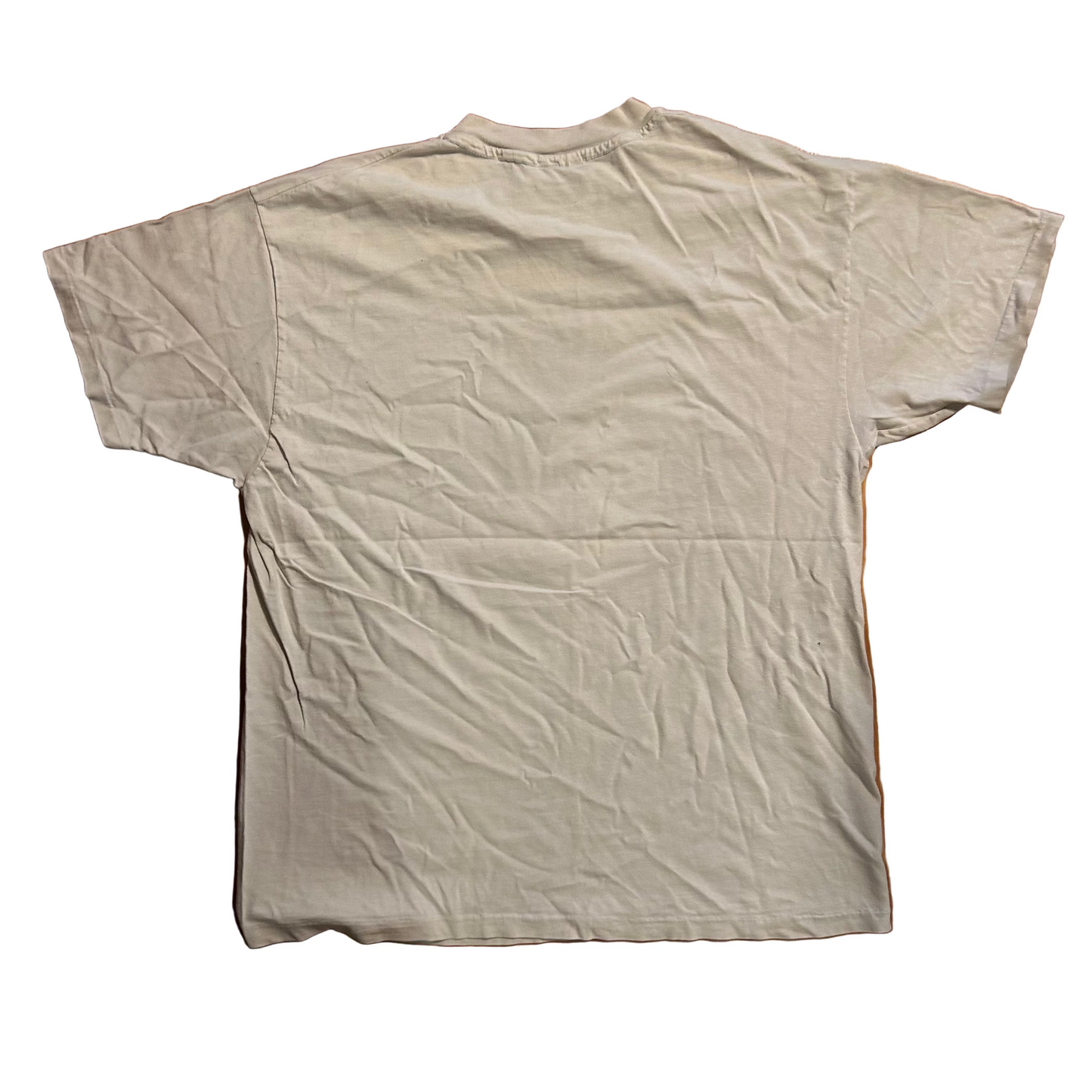 90's Hanes Beefy T Oklahoma Indian Bar Association White Tshirt - Large - 22.5" x 29"