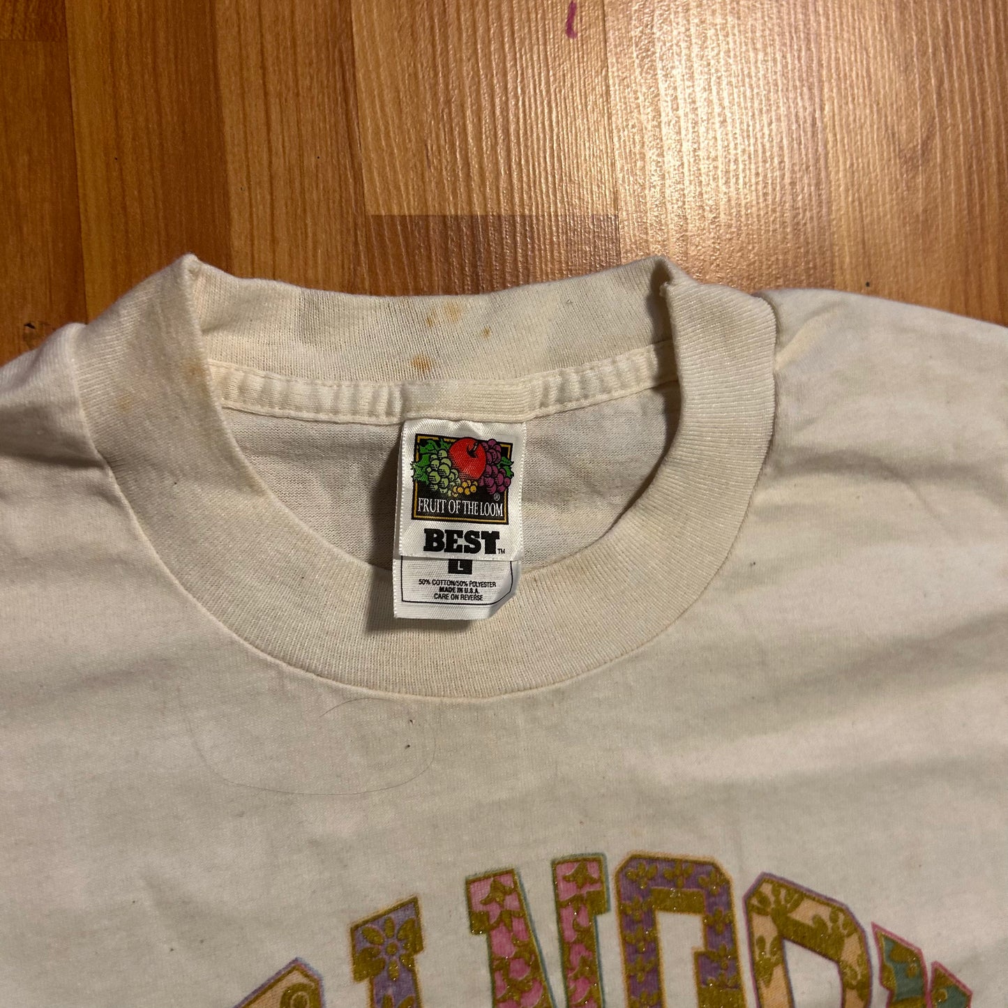 90's FOTL Best Branson Missouri Showtown USA White Tshirt - Medium - 21" x 28"