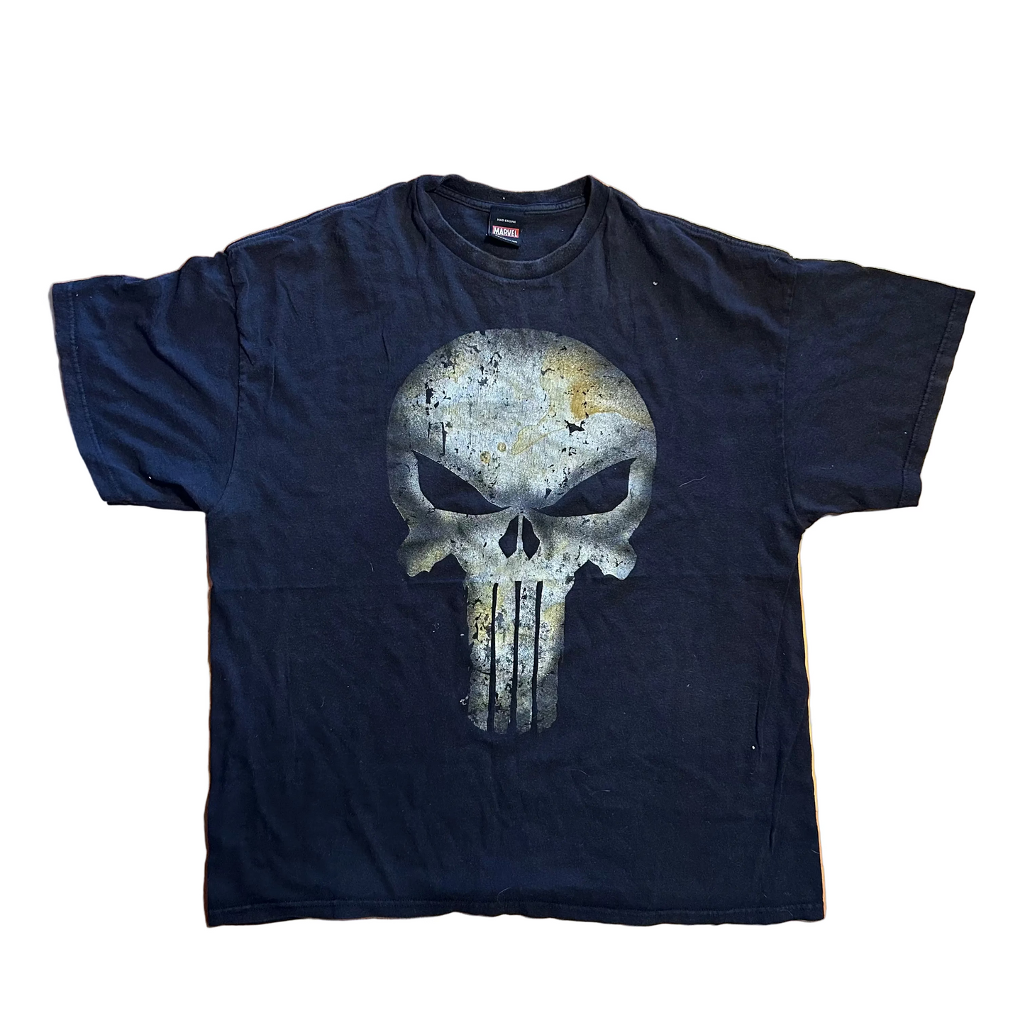 Marvel The Punisher Black Tshirt - Large - 23.5" x 29"