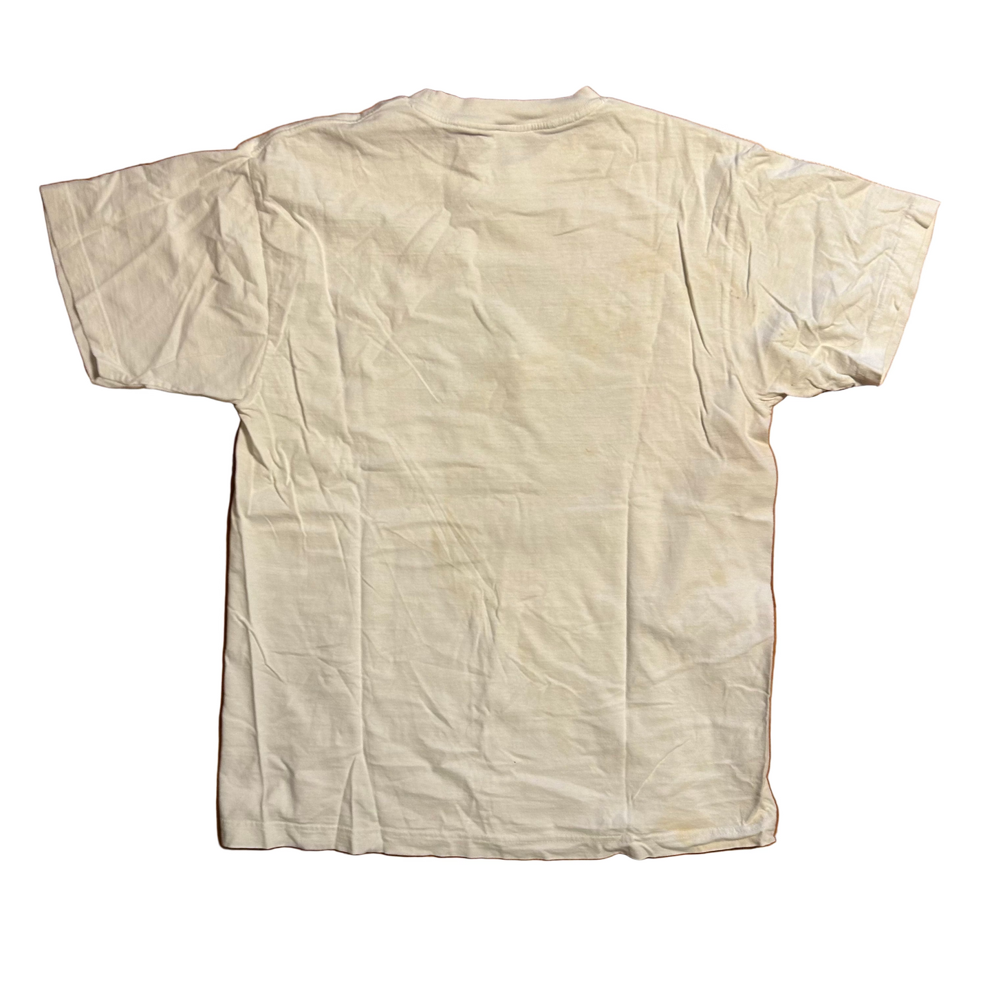 90's Gone With The Wind Rhett and Scarlett Married White Tshirt - Medium - 20" x 28.5"