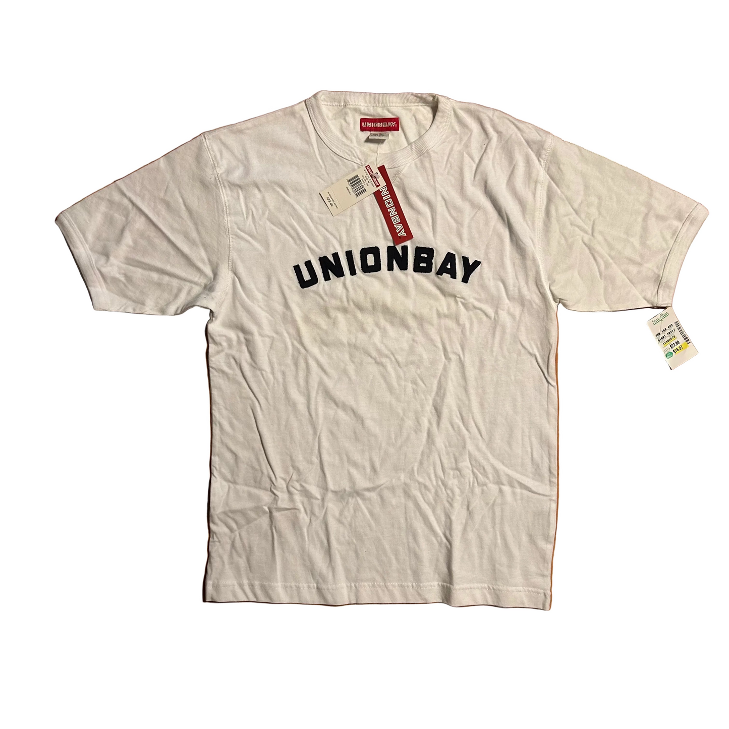 NWT Brand New Union Bay White Logo Tshirt - Small - 18" x 26"