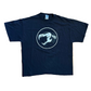 Delta Pro Weight Black Dog Skeleton Tshirt - Large - 23" x 27"