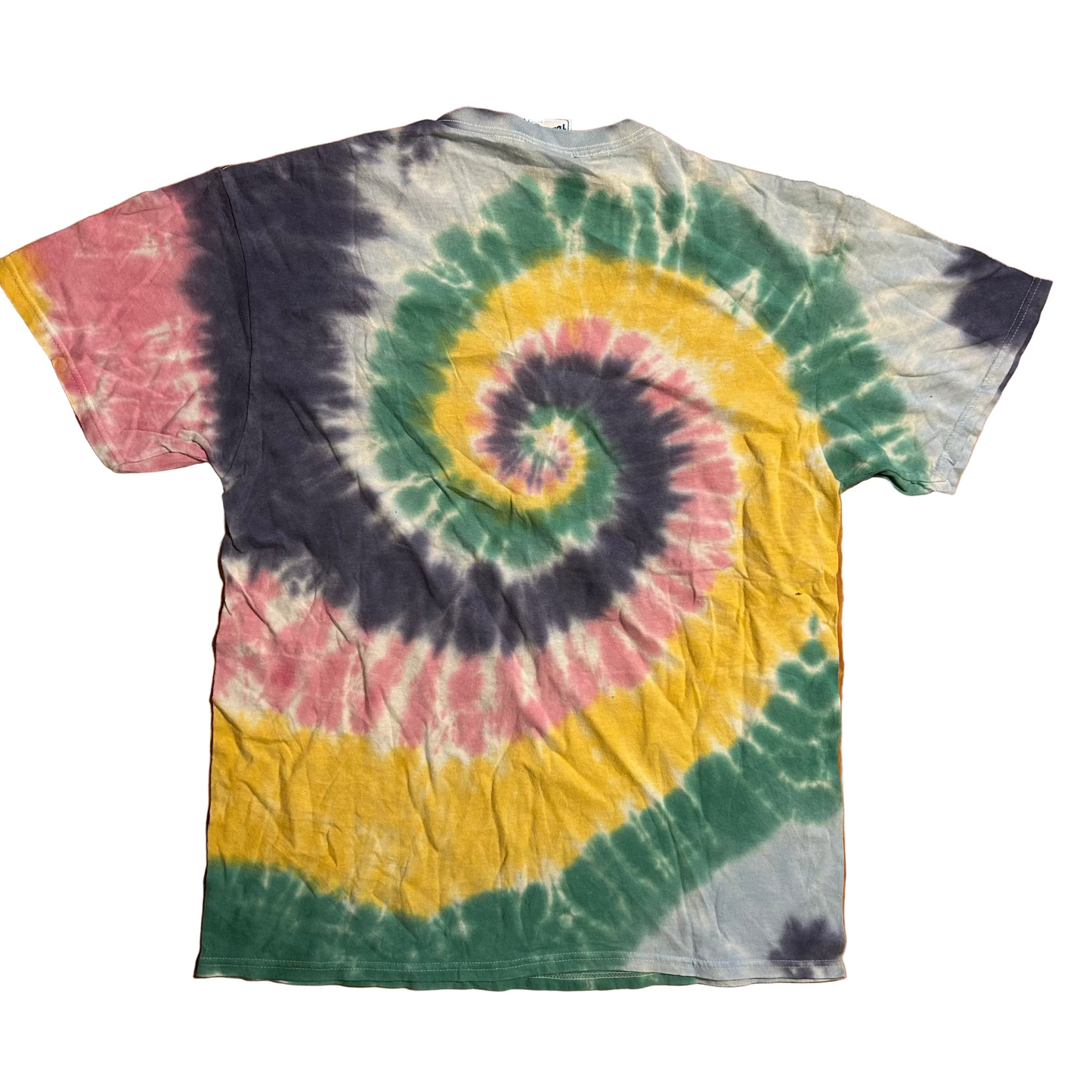 Vintage Tubular Atlanta Braves MLB Tie Dye Tshirt - Medium - 20" x 27.5"