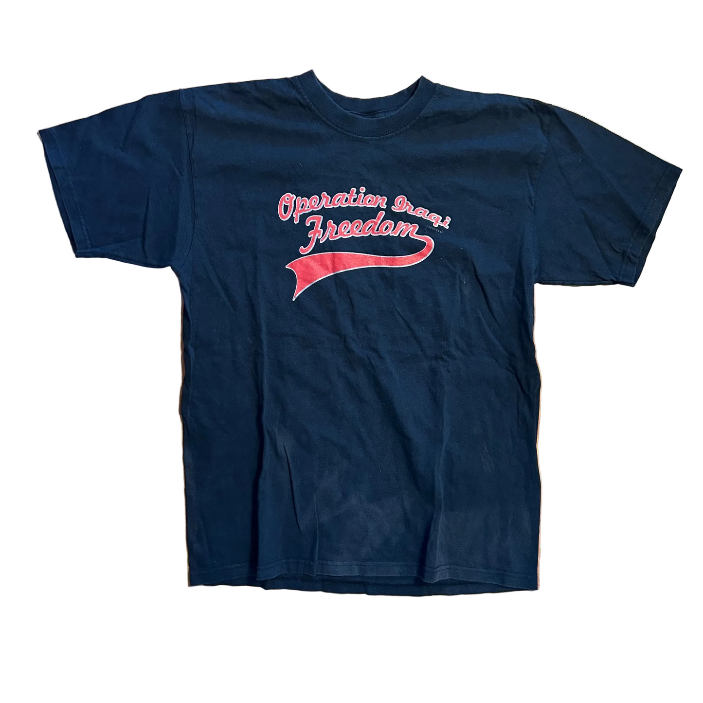 Anvil Operation Iraqi Freedom Black Tshirt - Medium - 21" x 29"