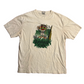 Rainforest Cafe Cha Ching Frog Souvenir White Embroidered Tshirt - Large - 22" x 28"
