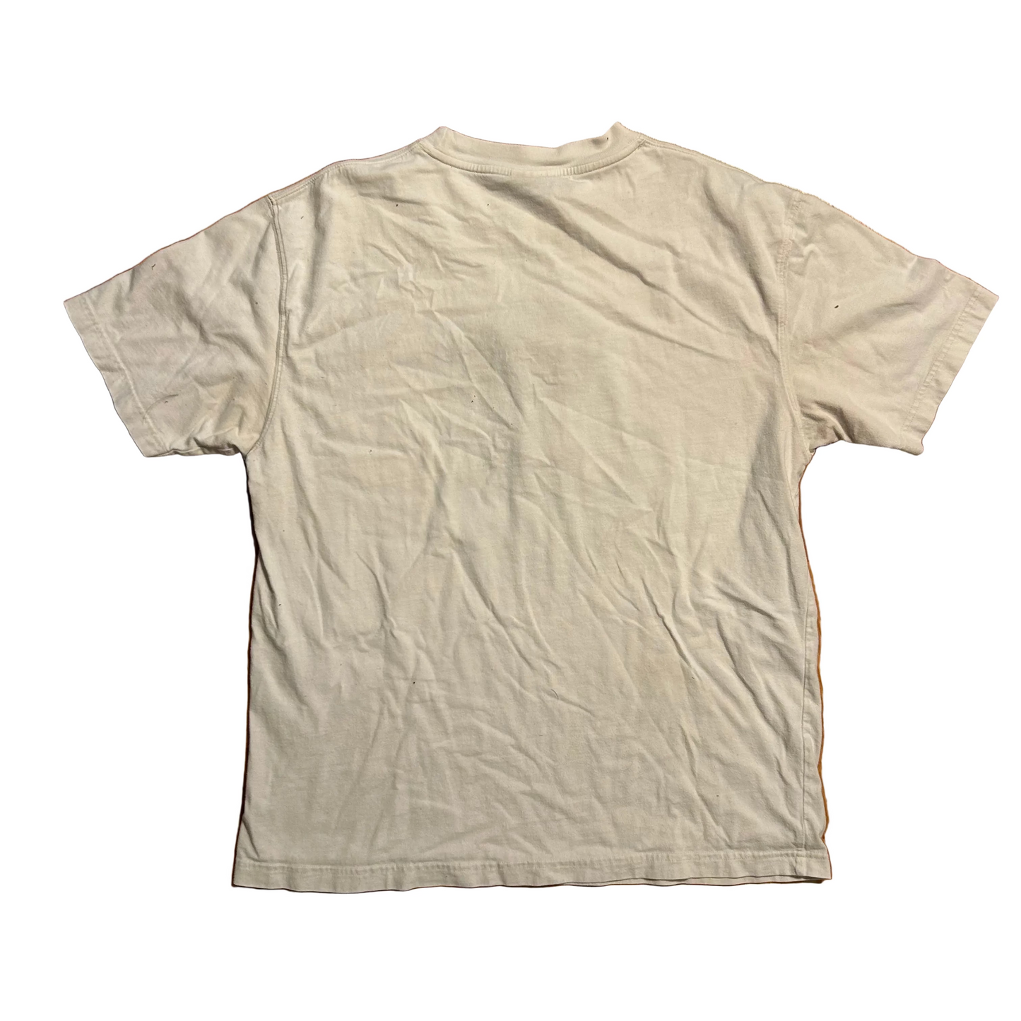 Rainforest Cafe Cha Ching Frog Souvenir White Embroidered Tshirt - Large - 22" x 28"