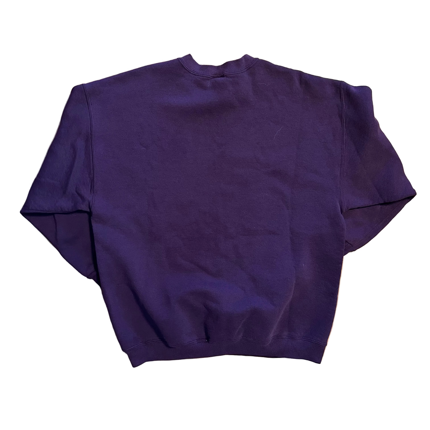 Chic Blank Purple Crewneck Sweatshirt - Large - 22" x 26"