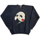 80/90's Phantom of the Opera Black Crewneck Sweatshirt - Large - 23" x 26"