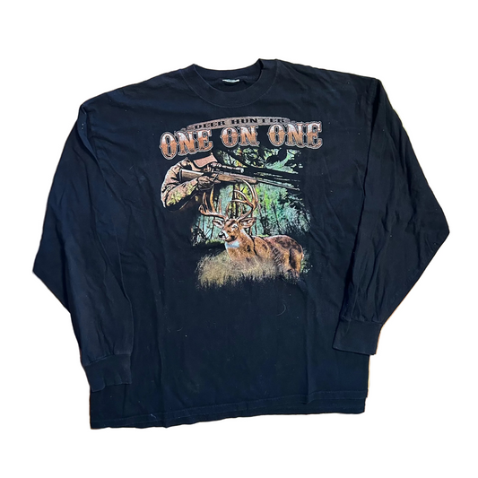 Deer Hunter One on One Longsleeve Shirt - XLarge - 26" x 30"
