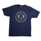 Hanes Fifty Fifty Crawford County Gunsmoke Classic Navy Blue Tshirt - Medium - 20.5" x 28.5"