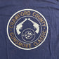 Hanes Fifty Fifty Crawford County Gunsmoke Classic Navy Blue Tshirt - Medium - 20.5" x 28.5"