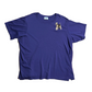 Only Necessities Purple Embroidered Terrier Tshirt - XLarge - 27" x 30"