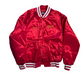 80's King Louie Red Wabash Steelworkers of America AFL Varsity Jacket - Large - 23.5" x 27"