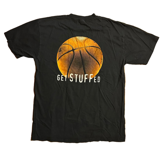 Get Stuffed NBA Inside Stuff Black Tshirt - Large - 23.5" x 31"