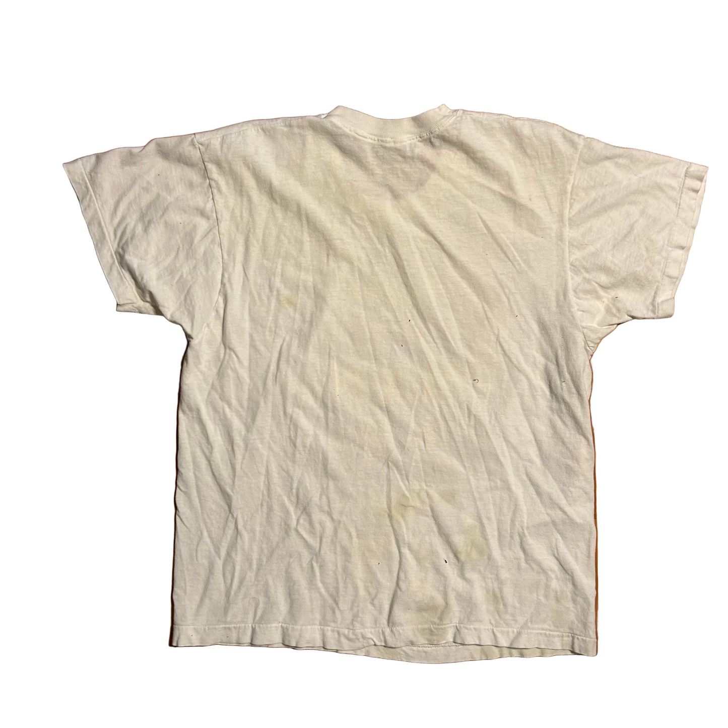 80/90’s Old Fart White Tshirt - Medium - 21" x 26"