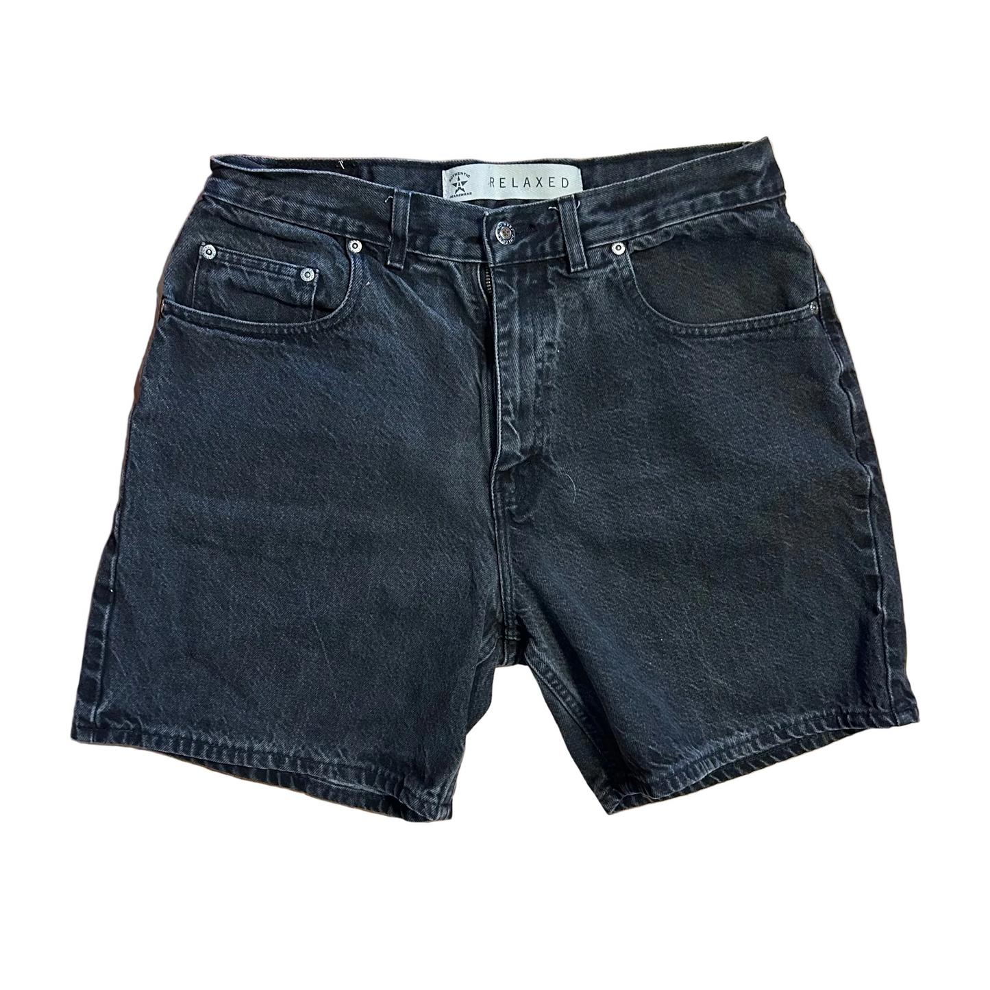 Arizona Black Denim Jorts - 31" x 7"