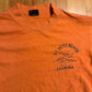 80/90's St Pete Beach Florida Orange Tshirt - Small - 18" x 24.5"