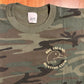 80's Big Island Hunting Club Camouflage Tshirt - Small - 19" x 24.5"