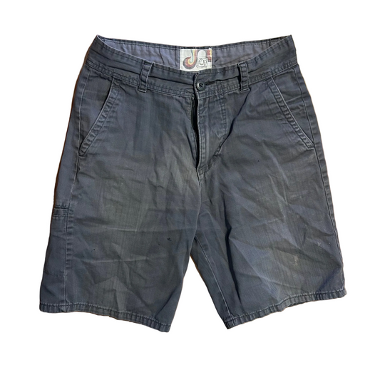 OP Ocean Pacific Grey Cotton Shorts - 29" x 10"