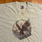 90's FOTL Bald Eagle Endangered Grey Tshirt - Large - 23.5" x 32"