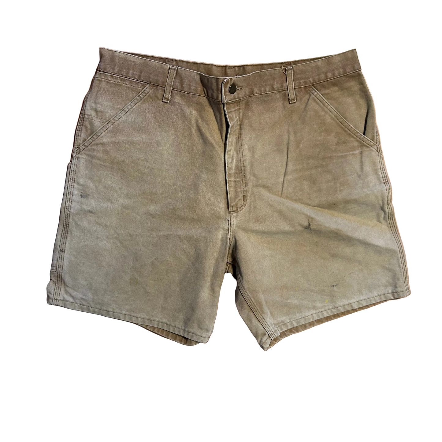 Carphartt Tan Carpenter Carhartt Shorts - 36" x 7.5"