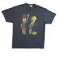 Beavis and Butthead Rock Blue Tshirt - Medium - 21.5" x 29"