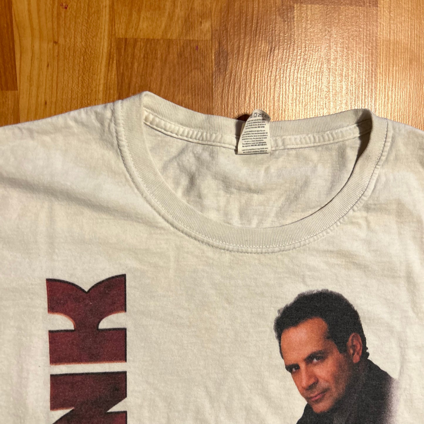 Monk Universal Network Television White Tshirt - Large - 22" x 28"