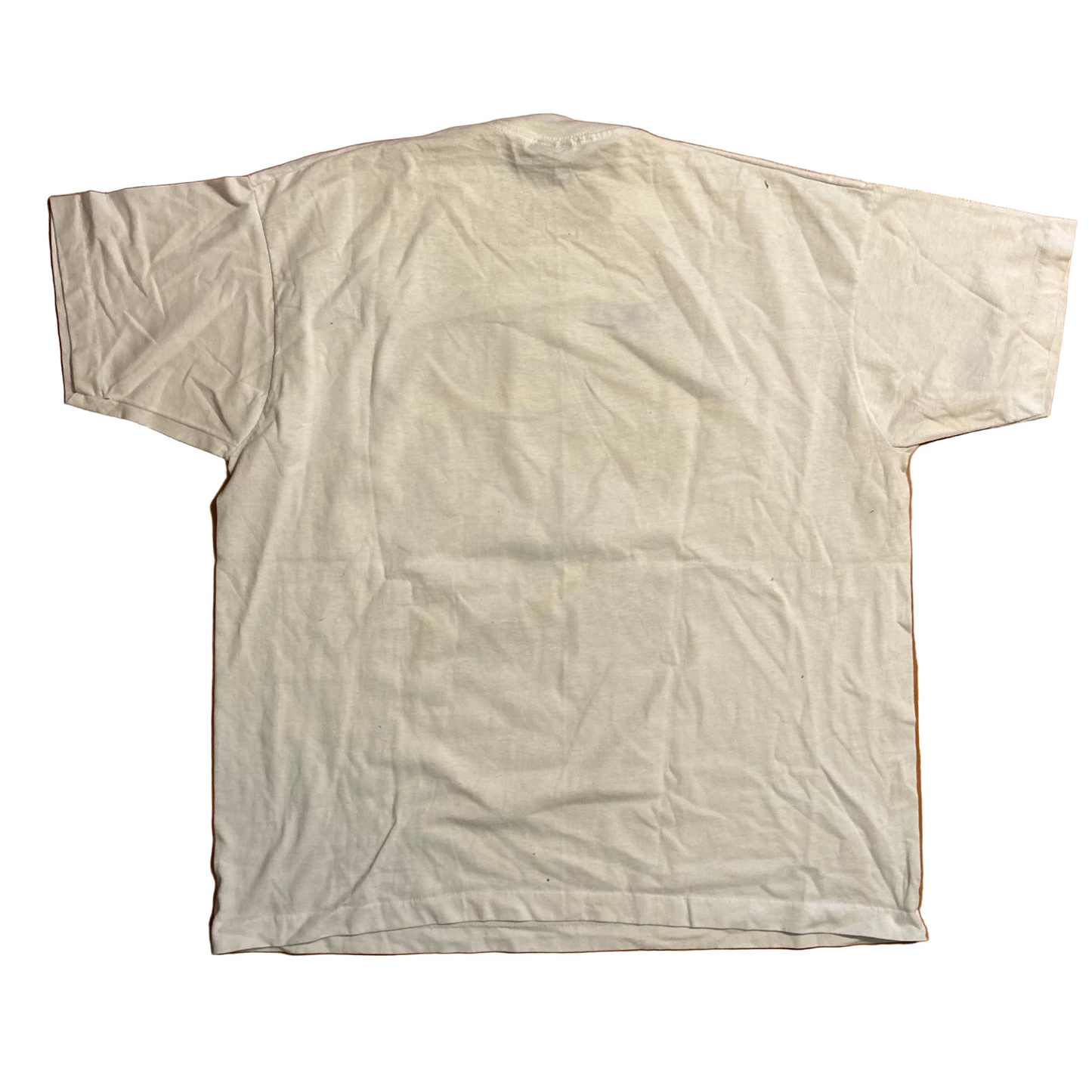 90's Screen Stars Blue Angels F/A 18 White Tshirt - XLarge - 25" x 30"