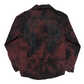 Eighty Eight Cotton Y2K Maroon Black Button Up Shirt - Medium - 20" x 30"