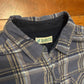 90’s Haband Button Up Blue Flannel Shirt - Large - 23" x 30.5"
