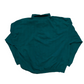 Dockers Turquoise Teal Quarter Button Up Collared Sweatshirt - XLarge - 27" x 29"