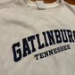 Pacific and Co Gatlinburg Tennessee White Crewneck Sweatshirt - Large - 23" x 25"
