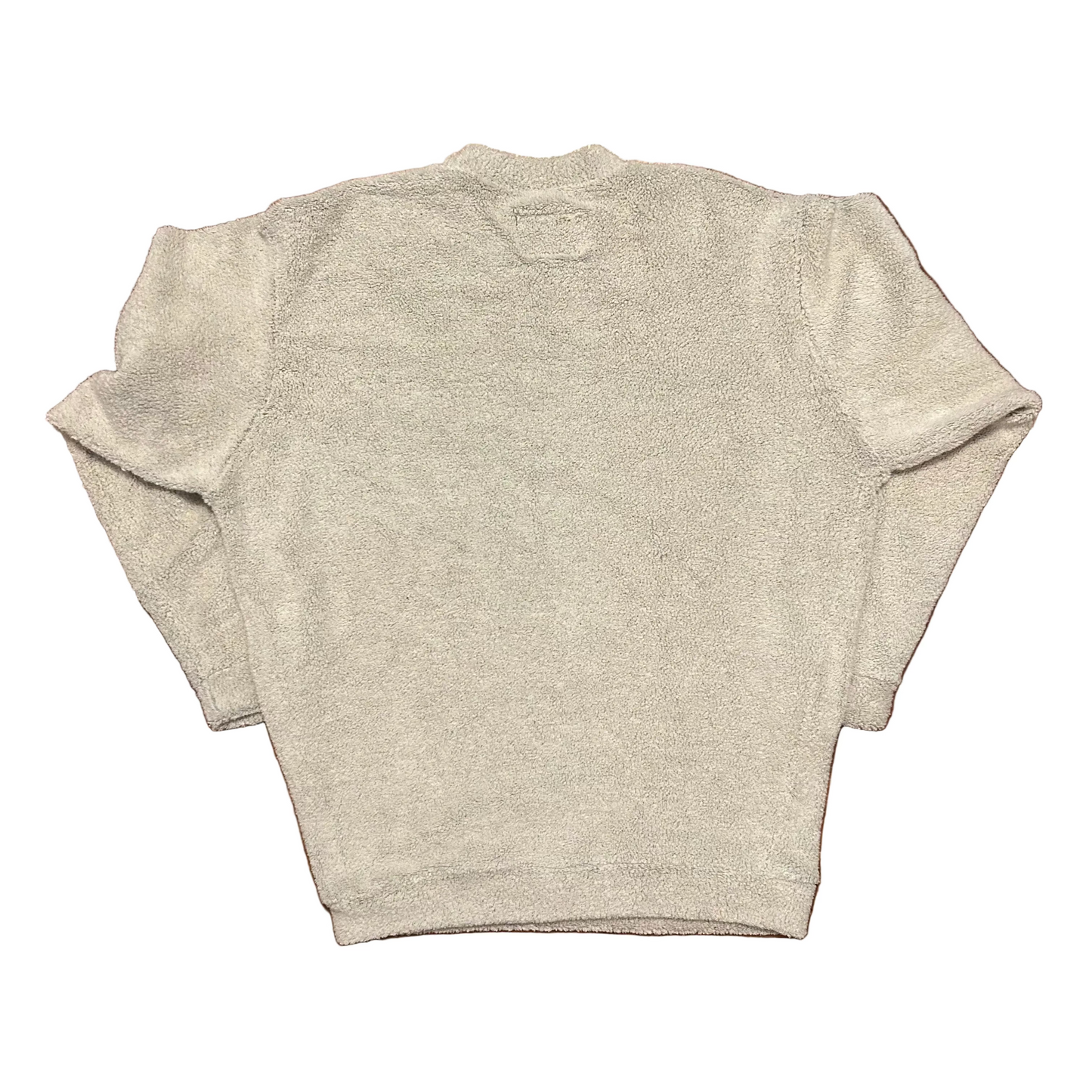 Austins Inc Boston Massachusetts Towel Fleece Grey White Crewneck Sweatshirt - XLarge - 25" x 29"