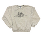Russell Athletic Bulldog Baseball Grey Crewneck Sweatshirt - Medium - 21" x 26.5"