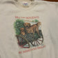 Hanes Comfortblend Golden Retriever Christmas Holiday’s Merry and Bright White Crewneck Sweatshirt - XLarge - 24" x 24.5"