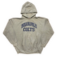 Indianapolis Colts NFL Football Grey Hoodie Sweatshirt - XLarge - 28.5" x 29"