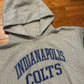Indianapolis Colts NFL Football Grey Hoodie Sweatshirt - XLarge - 28.5" x 29"