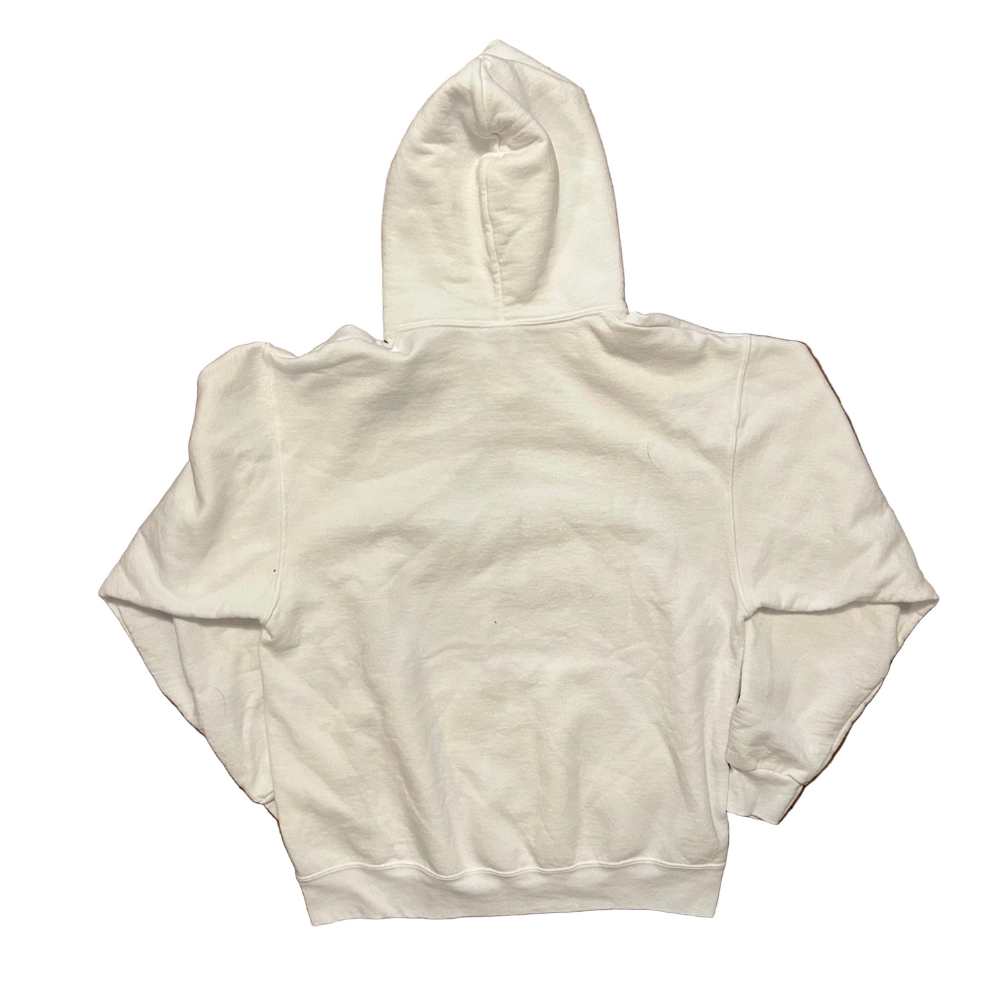Jerzees Adopt a Dog White Hoodie Sweatshirt - Large - 22" x 27"